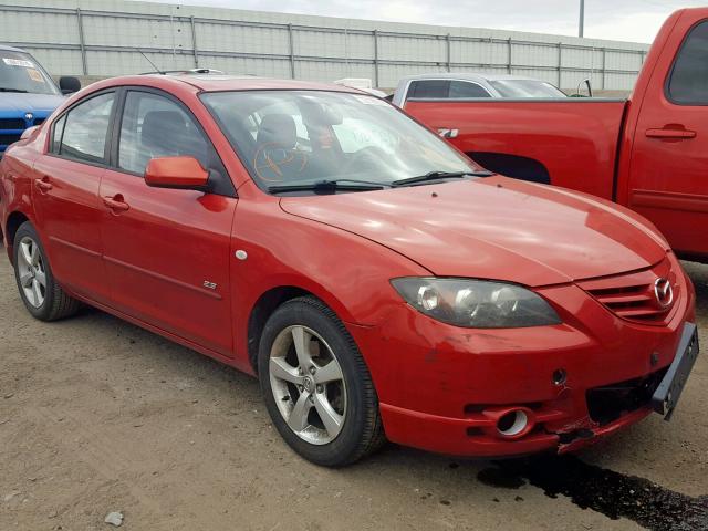 JM1BK324X61411302 - 2006 MAZDA 3 S RED photo 1