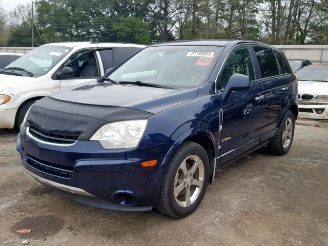 3GSCL93Z58S673376 - 2008 SATURN VUE HYBRID BLUE photo 2