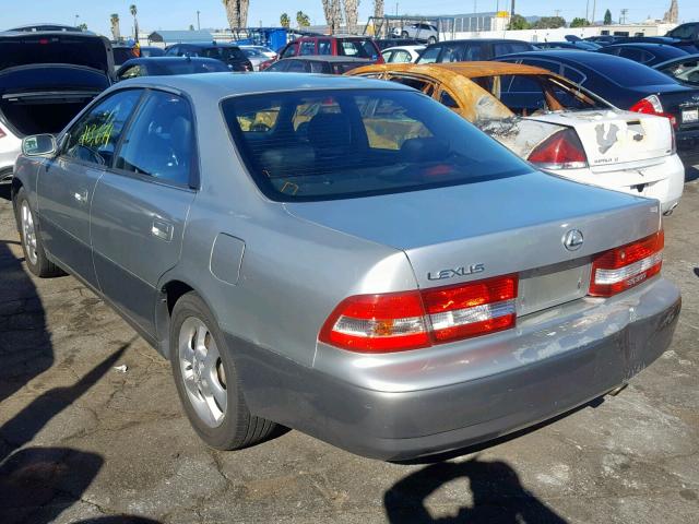 JT8BF28G6Y5078901 - 2000 LEXUS ES 300 SILVER photo 3