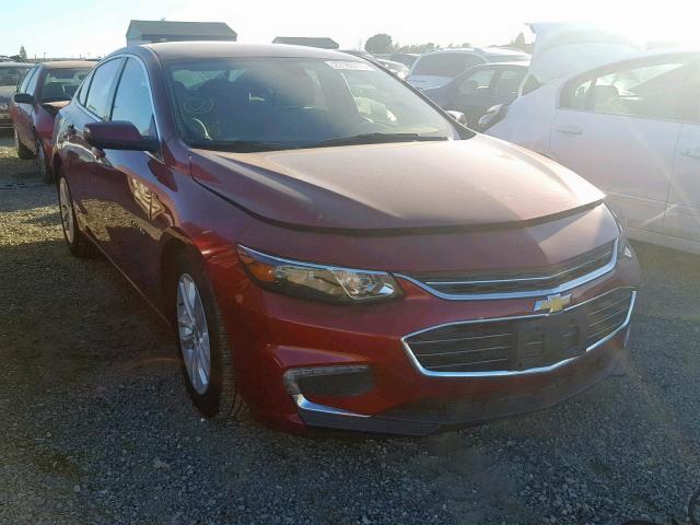 1G1ZJ5SU7HF159858 - 2017 CHEVROLET MALIBU HYB RED photo 1