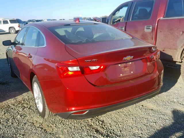 1G1ZJ5SU7HF159858 - 2017 CHEVROLET MALIBU HYB RED photo 3