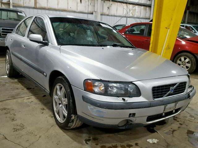 YV1RH59H942389294 - 2004 VOLVO S60 2.5T SILVER photo 1