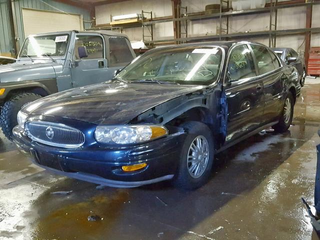 1G4HR54K04U119257 - 2004 BUICK LESABRE LI BLUE photo 2