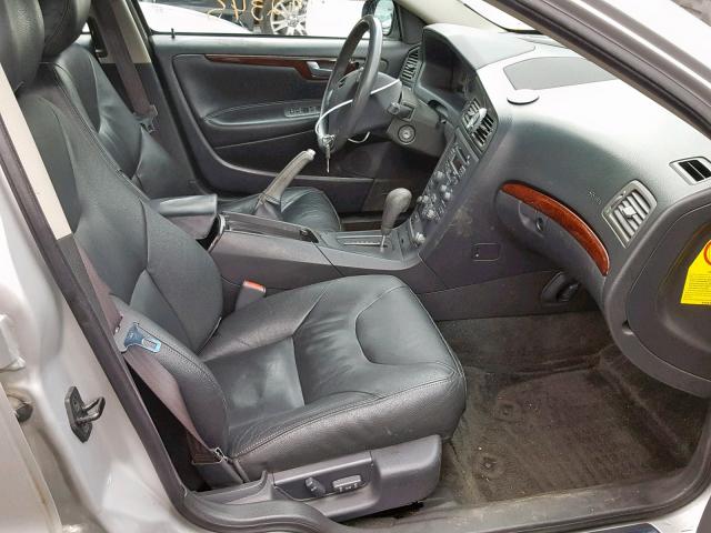 YV1RS58D712070505 - 2001 VOLVO S60 2.4T GRAY photo 5