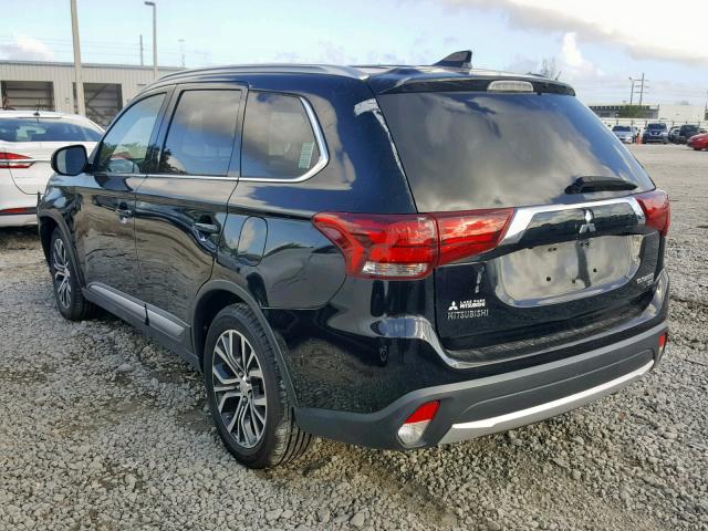 JA4AD3A35HZ001424 - 2017 MITSUBISHI OUTLANDER BLACK photo 3