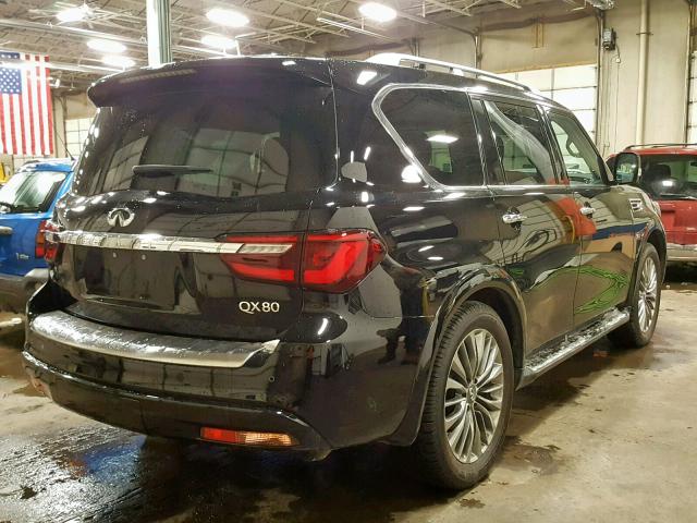 JN8AZ2NE9J9192529 - 2018 INFINITI QX80 BASE BLACK photo 4