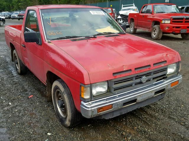 1N6SD11S2LC389565 - 1990 NISSAN D21 SHORT RED photo 1