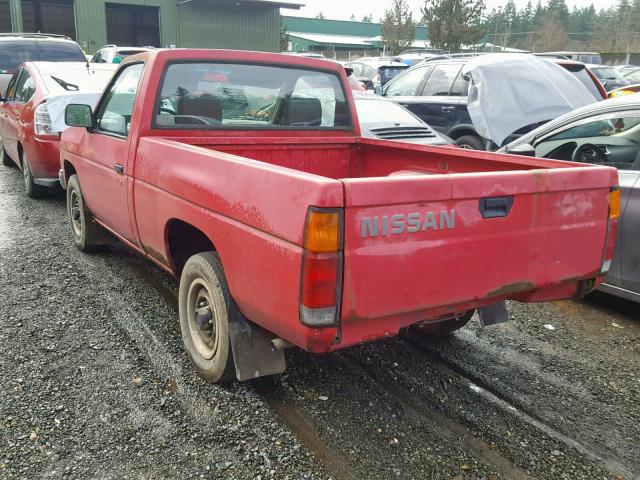 1N6SD11S2LC389565 - 1990 NISSAN D21 SHORT RED photo 3