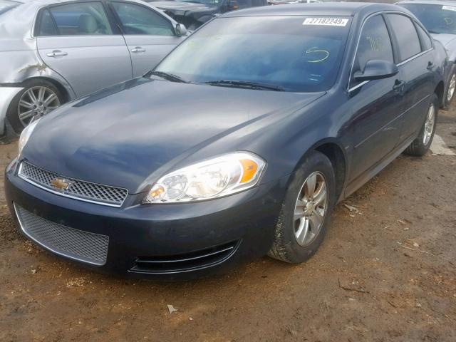 2G1WA5E30E1168829 - 2014 CHEVROLET IMPALA LIM GRAY photo 2