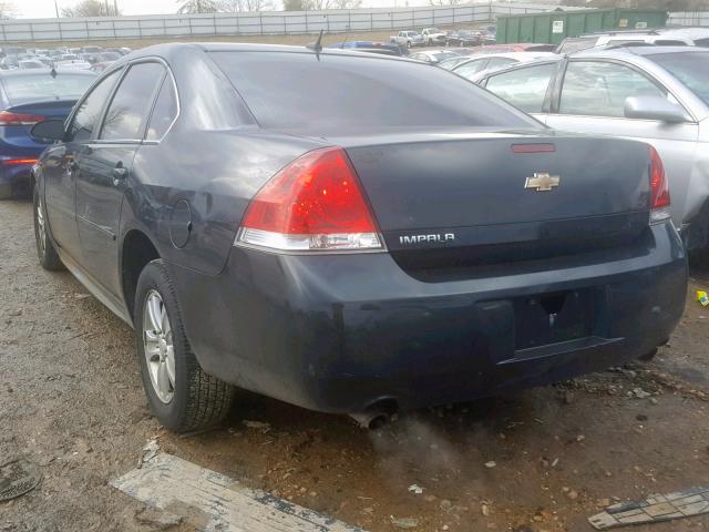 2G1WA5E30E1168829 - 2014 CHEVROLET IMPALA LIM GRAY photo 3