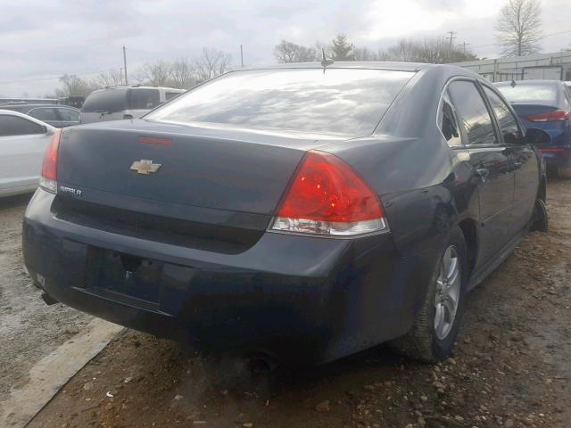 2G1WA5E30E1168829 - 2014 CHEVROLET IMPALA LIM GRAY photo 4