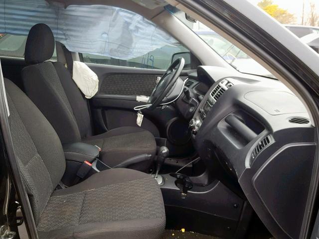 KNDJE723087455715 - 2008 KIA SPORTAGE E GRAY photo 5