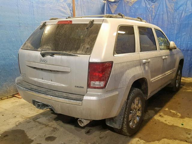 1J8HR58T69C531647 - 2009 JEEP GRAND CHER SILVER photo 4