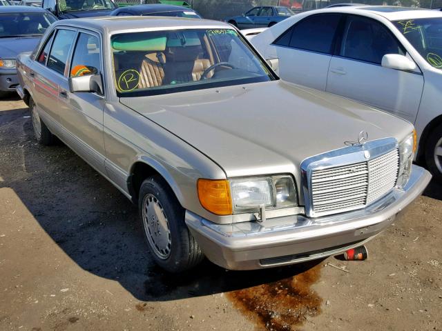 WDBCA25D5JA366757 - 1988 MERCEDES-BENZ 300 SEL GOLD photo 1