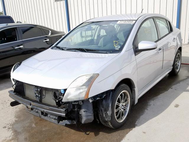 3N1AB6AP9BL667543 - 2011 NISSAN SENTRA 2.0 SILVER photo 2