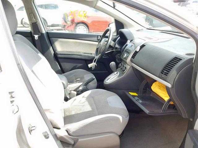 3N1AB6AP9BL667543 - 2011 NISSAN SENTRA 2.0 SILVER photo 5