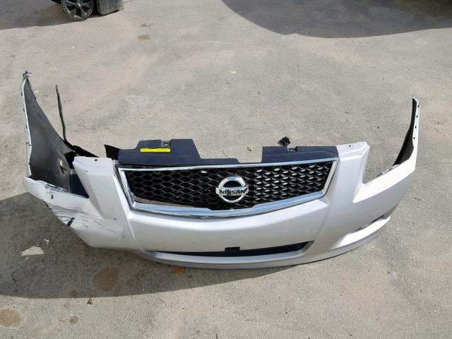 3N1AB6AP9BL667543 - 2011 NISSAN SENTRA 2.0 SILVER photo 9