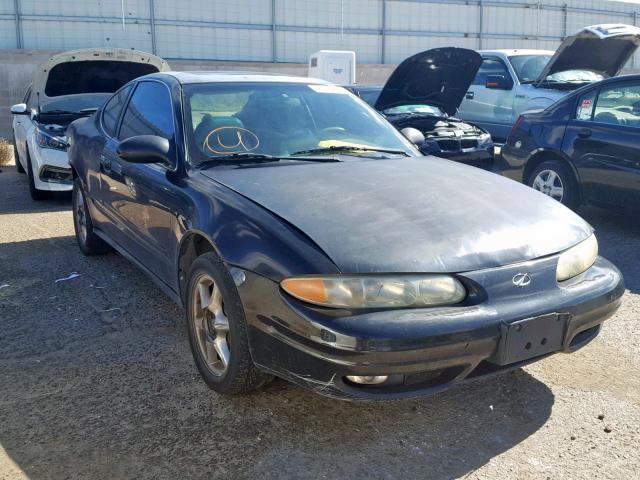 1G3NF12E4YC345030 - 2000 OLDSMOBILE ALERO GLS BLACK photo 1