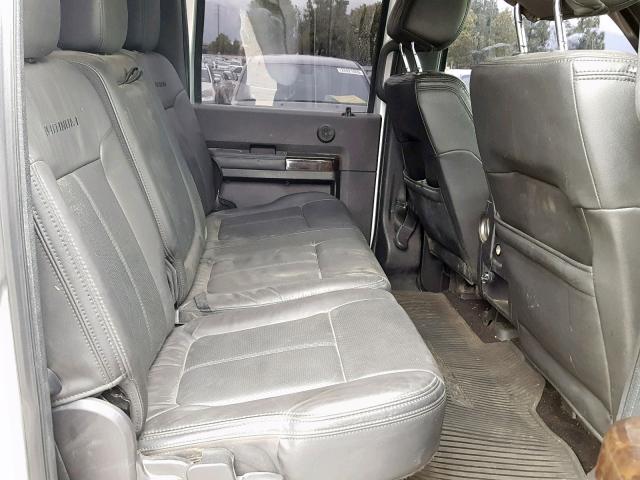 1FT8W4DT3FEB40133 - 2015 FORD F450 SUPER SILVER photo 6