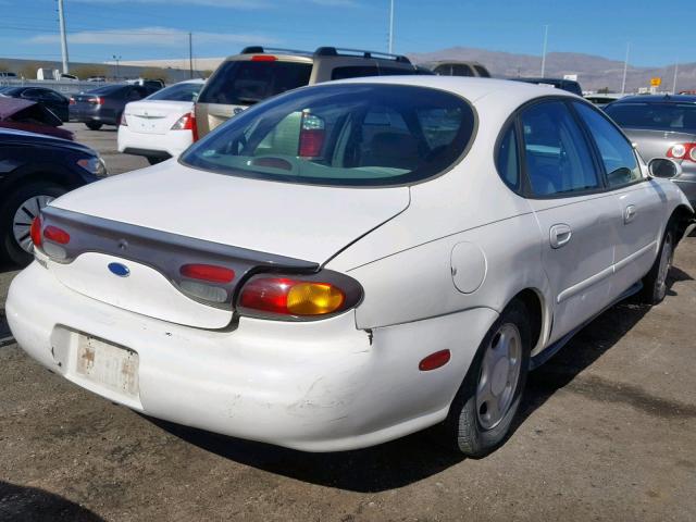 1FALP52U2VG121686 - 1997 FORD TAURUS GL WHITE photo 4