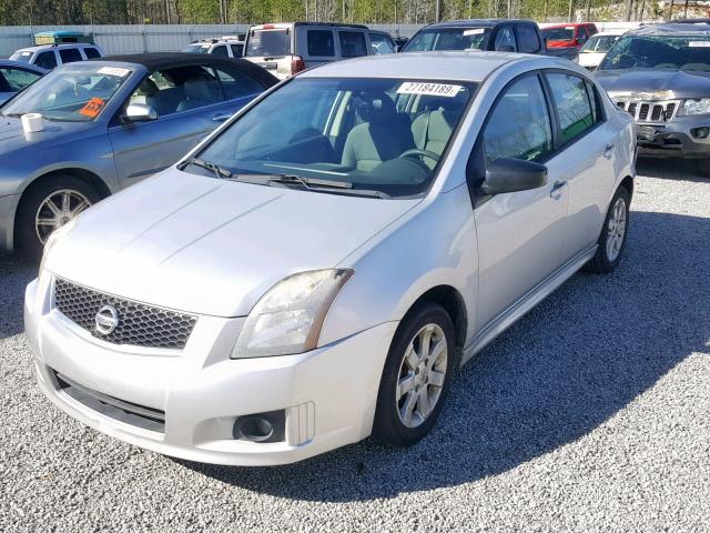 3N1AB6AP5CL618518 - 2012 NISSAN SENTRA 2.0 SILVER photo 2