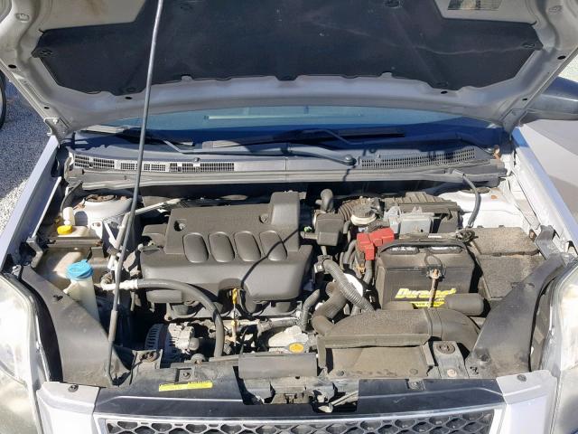 3N1AB6AP5CL618518 - 2012 NISSAN SENTRA 2.0 SILVER photo 7