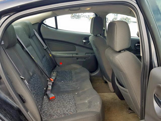 2G2WP522241149171 - 2004 PONTIAC GRAND PRIX BLACK photo 6