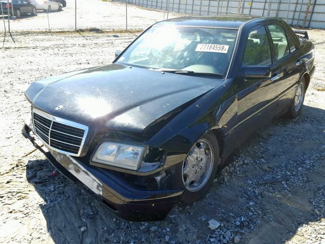 WDBHA29G5XA795898 - 1999 MERCEDES-BENZ C 280 BLACK photo 2