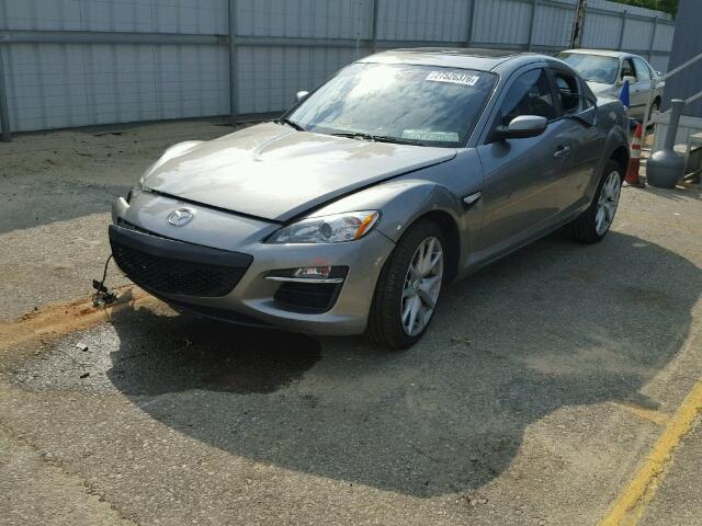 JM1FE17PX90402447 - 2009 MAZDA RX8 GRAY photo 2