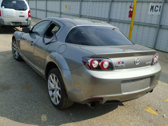 JM1FE17PX90402447 - 2009 MAZDA RX8 GRAY photo 3