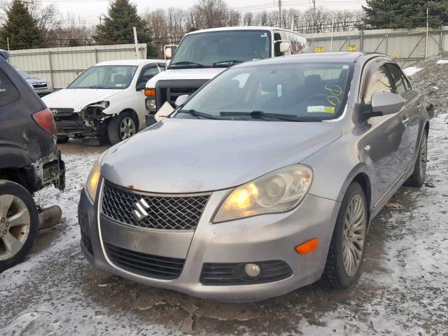 JS2RE9A5XA6100473 - 2010 SUZUKI KIZASHI GT SILVER photo 2