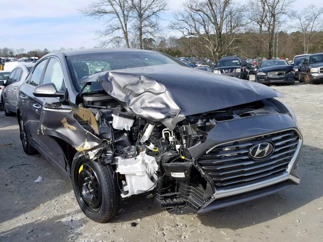 5NPE34AF3JH652641 - 2018 HYUNDAI SONATA SPO GRAY photo 1