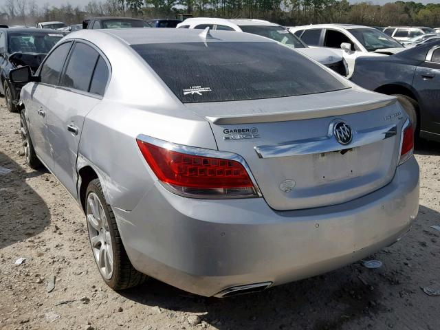 1G4GE5GD1BF213573 - 2011 BUICK LACROSSE C GRAY photo 3