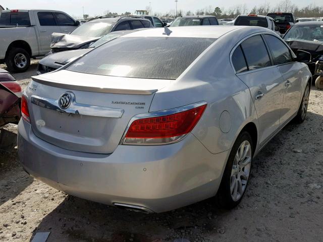 1G4GE5GD1BF213573 - 2011 BUICK LACROSSE C GRAY photo 4