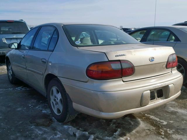 1G1ND52F14M701923 - 2004 CHEVROLET CLASSIC BEIGE photo 3