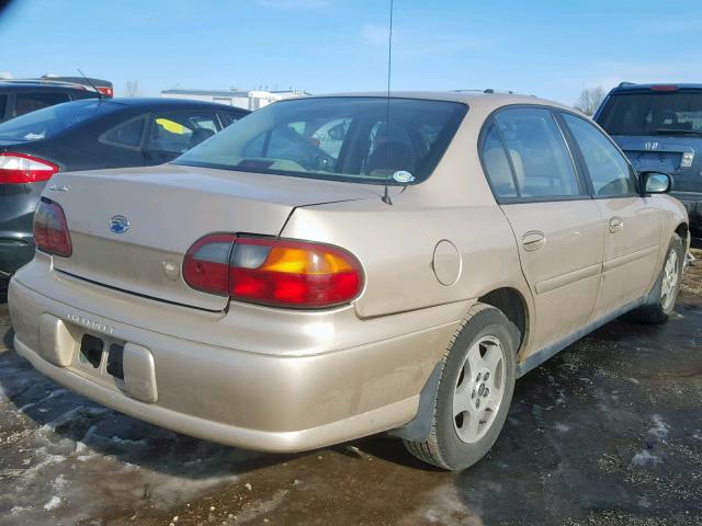 1G1ND52F14M701923 - 2004 CHEVROLET CLASSIC BEIGE photo 4