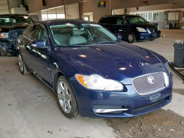 SAJWA05B29HR16258 - 2009 JAGUAR XF LUXURY BLUE photo 1