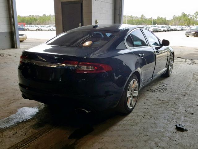 SAJWA05B29HR16258 - 2009 JAGUAR XF LUXURY BLUE photo 4