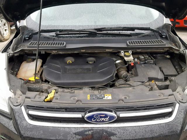 1FMCU0J90FUA94649 - 2015 FORD ESCAPE TIT BLACK photo 7