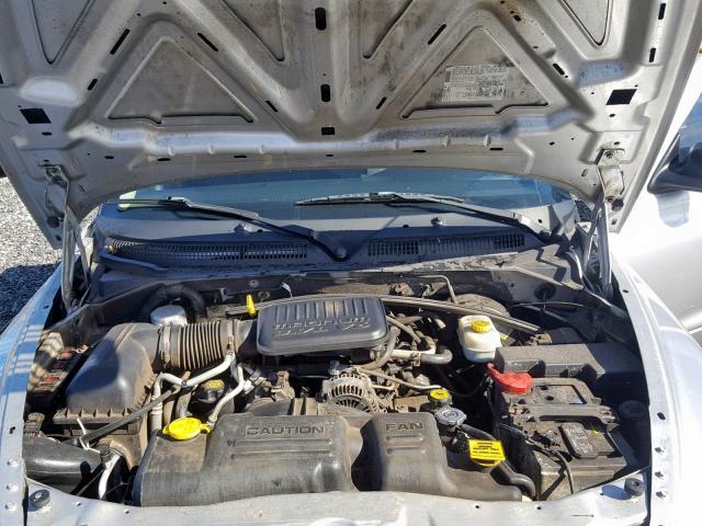 1D7GL32K24S548636 - 2004 DODGE DAKOTA SPO SILVER photo 7