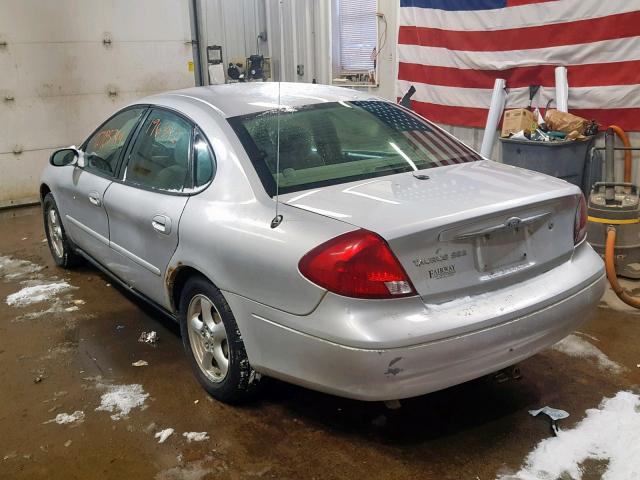 1FAFP55273G272012 - 2003 FORD TAURUS SES SILVER photo 3