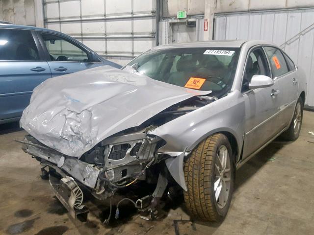 2G1WU583889168022 - 2008 CHEVROLET IMPALA LTZ SILVER photo 2