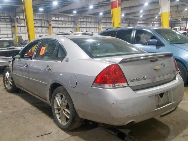 2G1WU583889168022 - 2008 CHEVROLET IMPALA LTZ SILVER photo 3