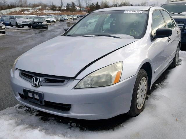 1HGCM55165A047729 - 2005 HONDA ACCORD DX SILVER photo 2