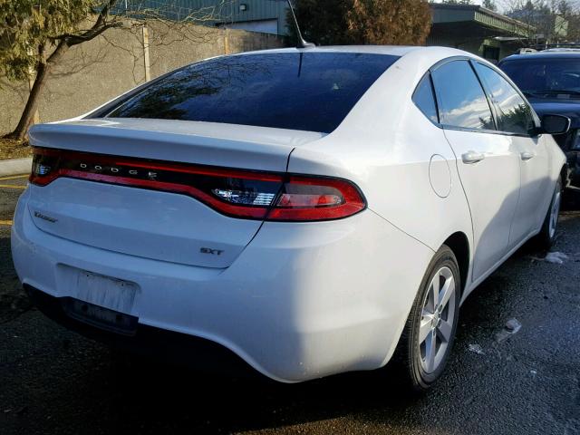 1C3CDFFA9GD821691 - 2016 DODGE DART SXT S WHITE photo 4