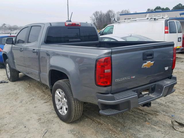 1GCGSCEN8J1231559 - 2018 CHEVROLET COLORADO L SILVER photo 3