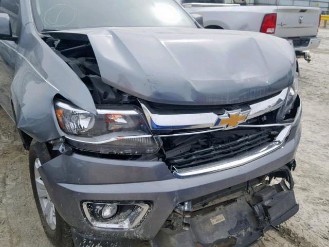 1GCGSCEN8J1231559 - 2018 CHEVROLET COLORADO L SILVER photo 7