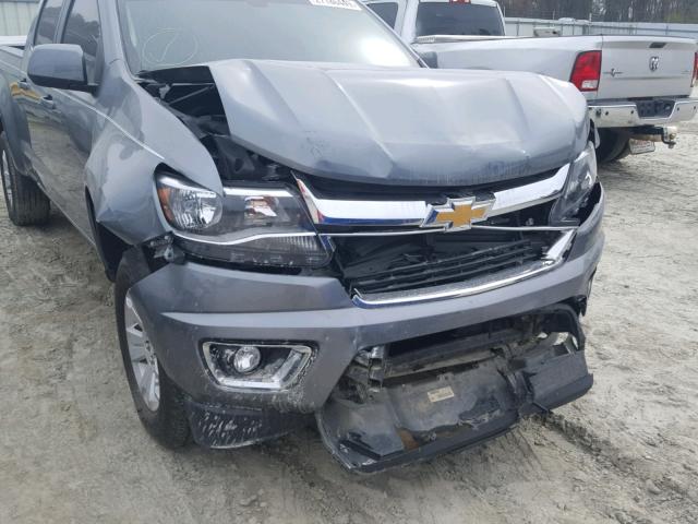 1GCGSCEN8J1231559 - 2018 CHEVROLET COLORADO L SILVER photo 9
