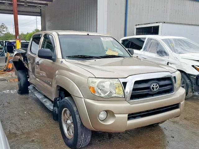 3TMJU62N45M006991 - 2005 TOYOTA TACOMA DOU GOLD photo 1