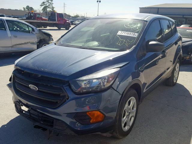 1FMCU0F79JUB42049 - 2018 FORD ESCAPE S BLUE photo 2